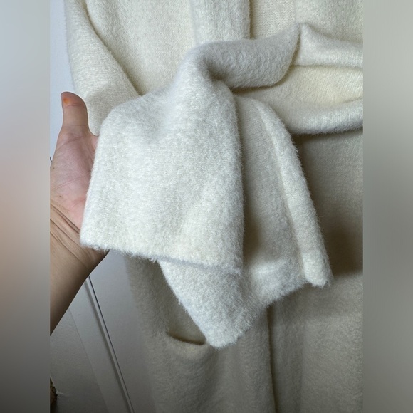 Anthropologie Sleeping on Snow Alpaca Wool Blend Thornton Longline Cardigan XS - Picture 5 of 14